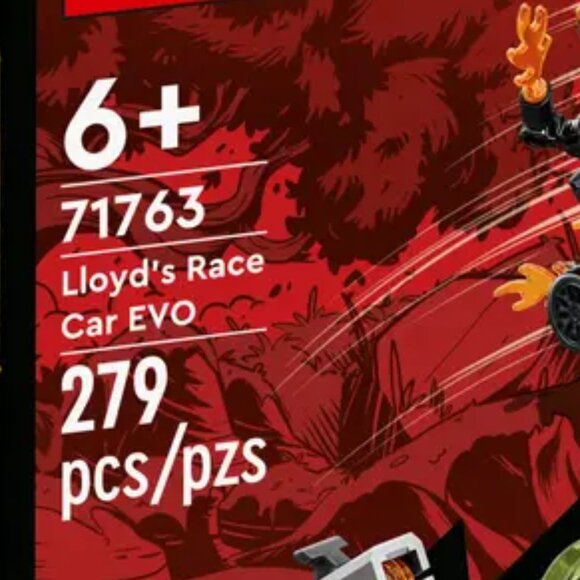 Brand New Lego NINJAGO Lloyd's Race Car EVO 71763 - Picture 2 of 10